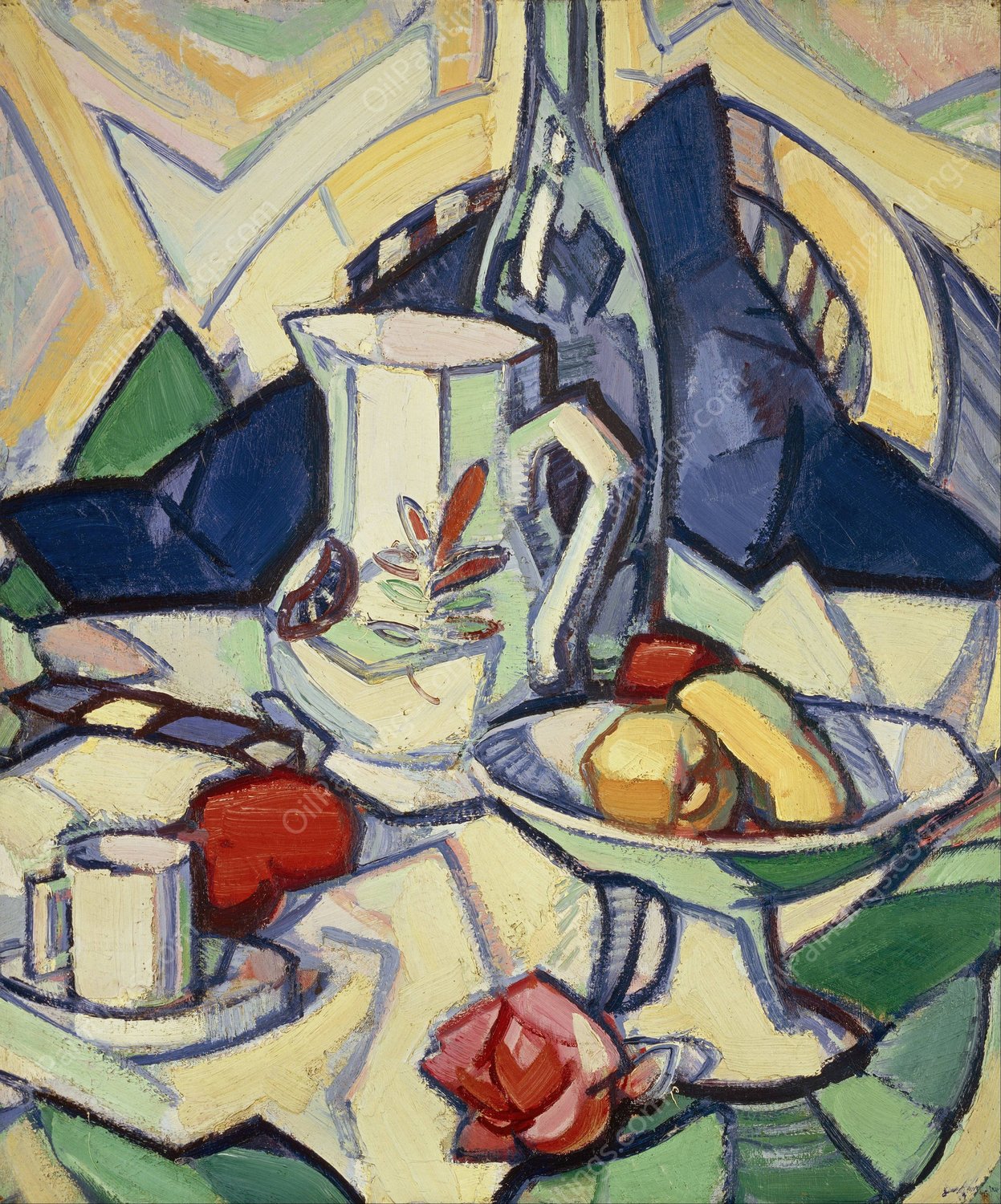 Still Life  by Samuel John Peploe - Hand-Painted Oil Painting Reproduction