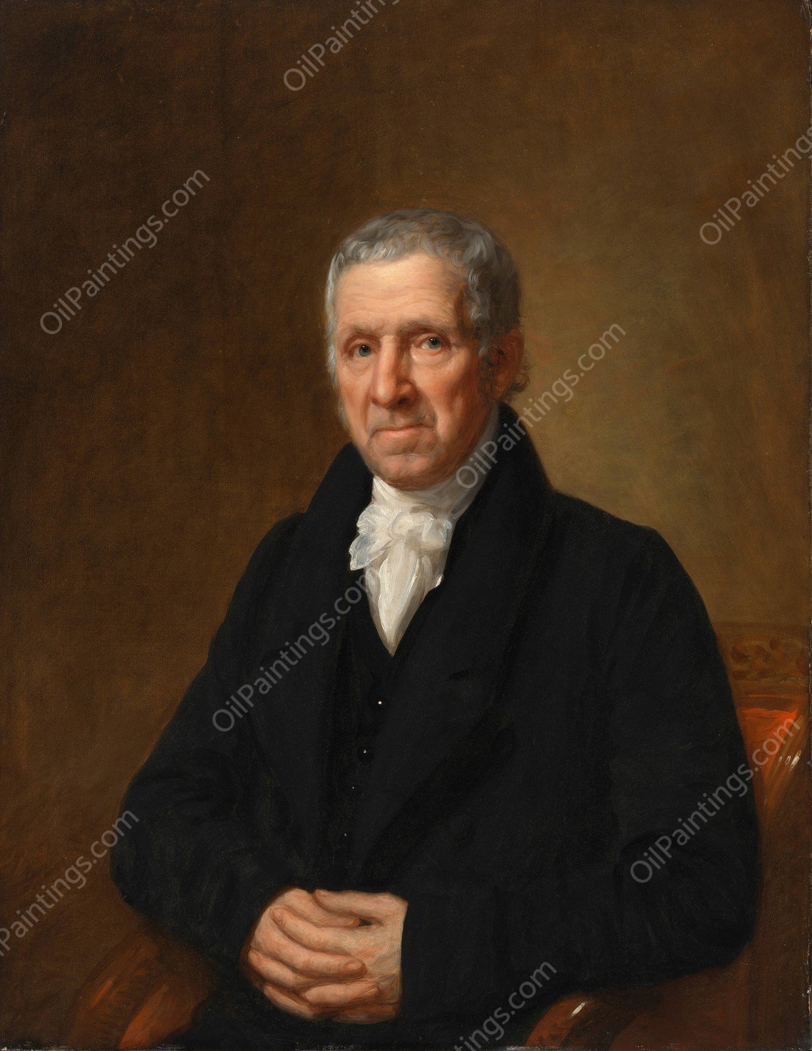 Enoch Crosby  by Samuel Lovett Waldo - Hand-Painted Oil Painting Reproduction