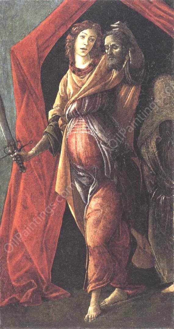 Judith Leaving the Tent of Holofernes by Sandro Botticelli - Hand-Painted Oil Painting Reproduction