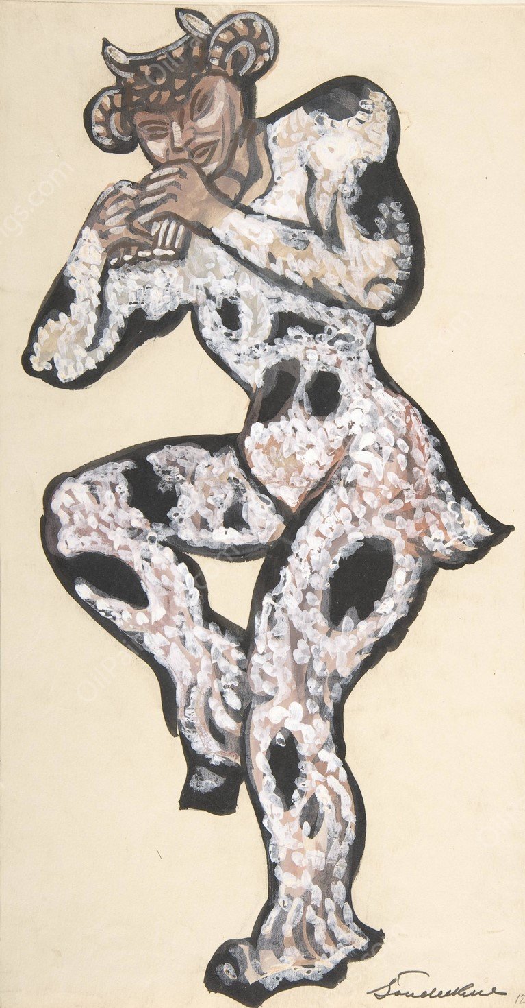 Pan by Sergey Yurievich Sudeikin - Hand-Painted Oil Painting Reproduction