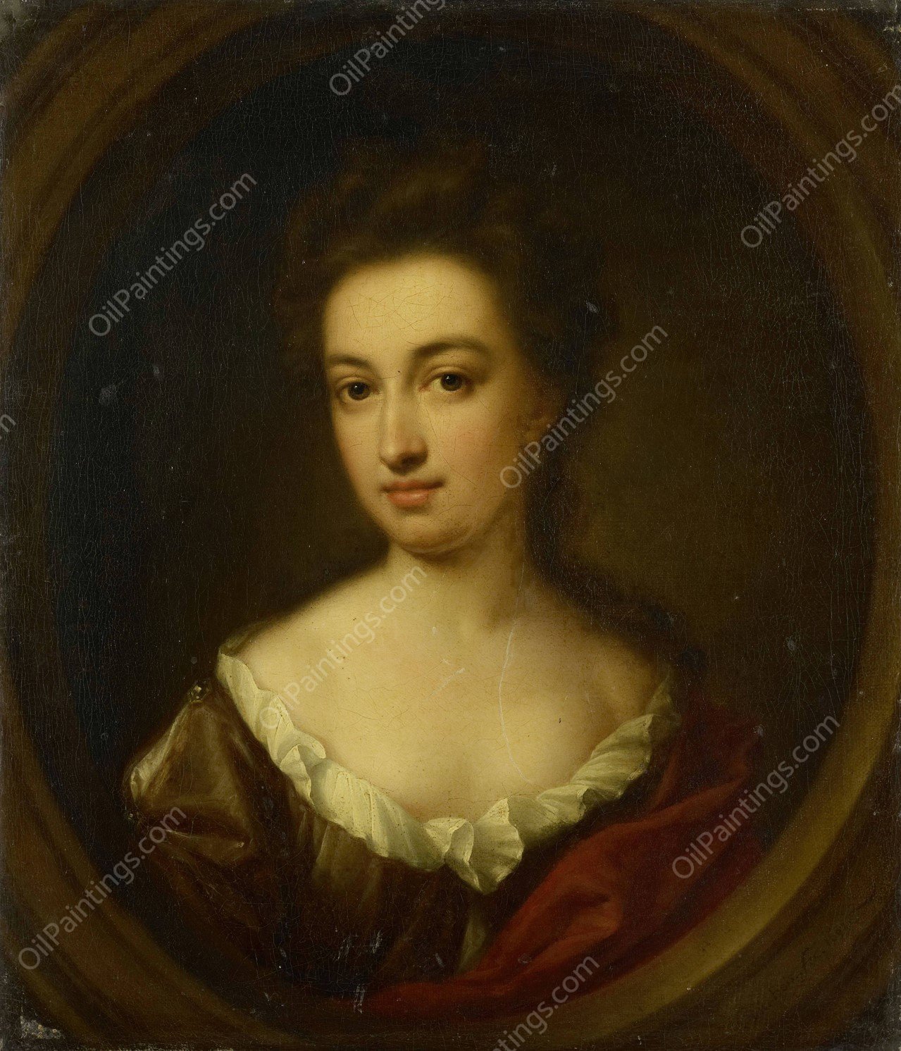 Josina Clara van Citters  by Simon Dubois - Hand-Painted Oil Painting Reproduction