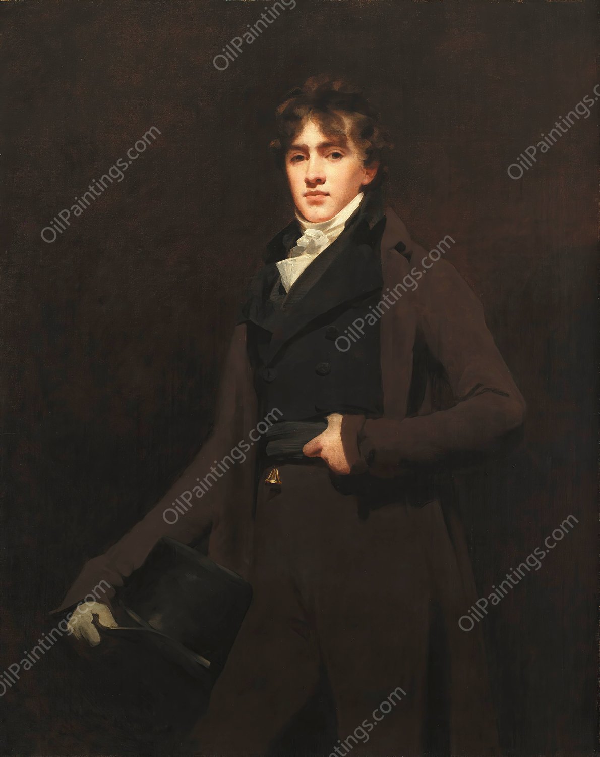 Henry David Erskine, Twelfth Earl of Buchan  by Sir Henry Raeburn - Hand-Painted Oil Painting Reproduction