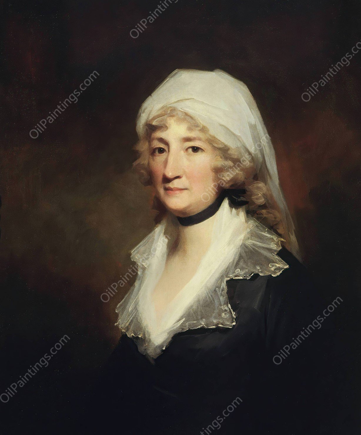 Lady Anne Miller of Glenlee  by Sir Henry Raeburn - Hand-Painted Oil Painting Reproduction
