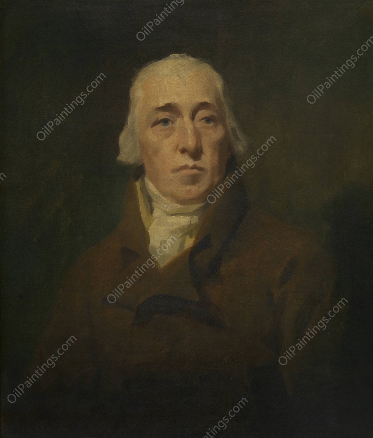Portrait of Alexander Edgar by Sir Henry Raeburn - Hand-Painted Oil Painting Reproduction