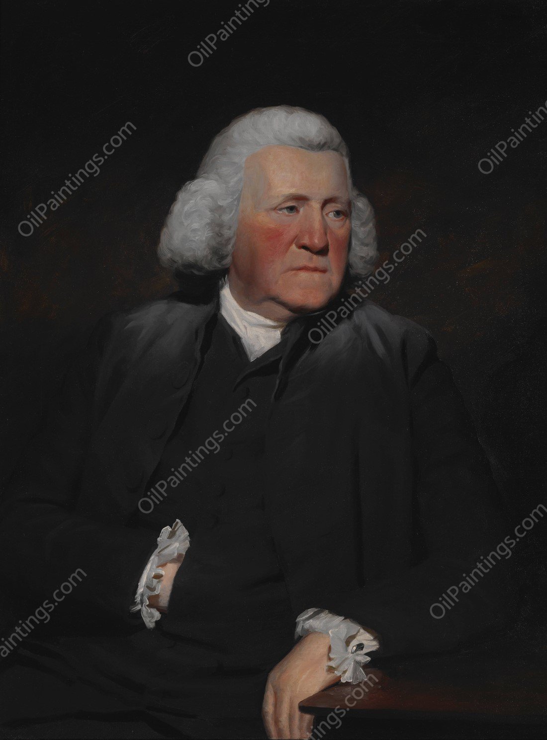 Portrait of Thomas Wood by Sir Henry Raeburn - Hand-Painted Oil Painting Reproduction