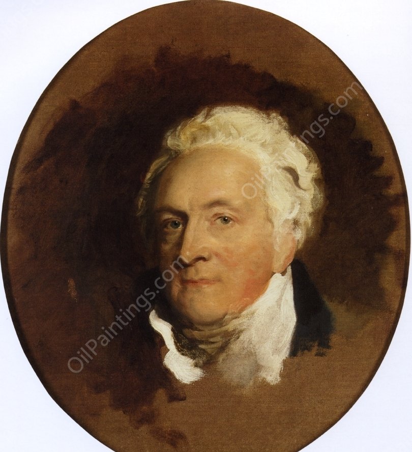 Portrait of Henry Bathurst, 3rd Earl Bathurst 1762 - 1834 by Sir Thomas Lawrence - Hand-Painted Oil Painting Reproduction