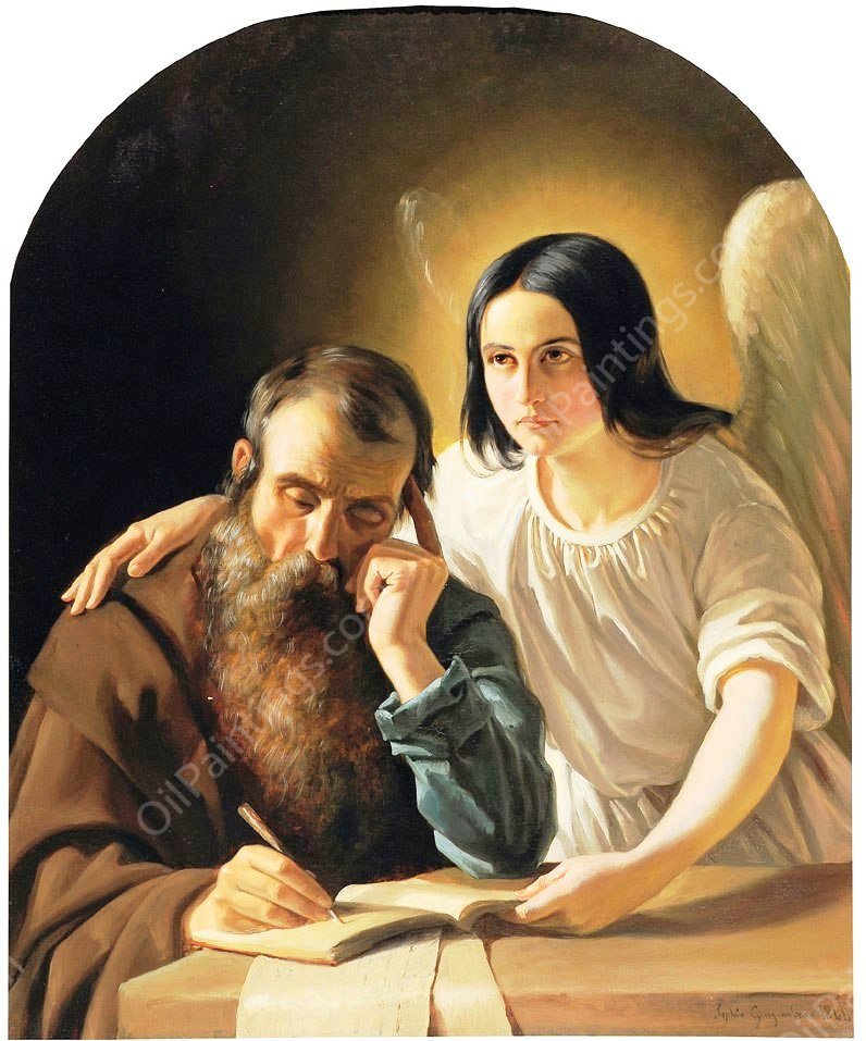 The Angel's Advice by Sophie Anderson - Hand-Painted Oil Painting Reproduction