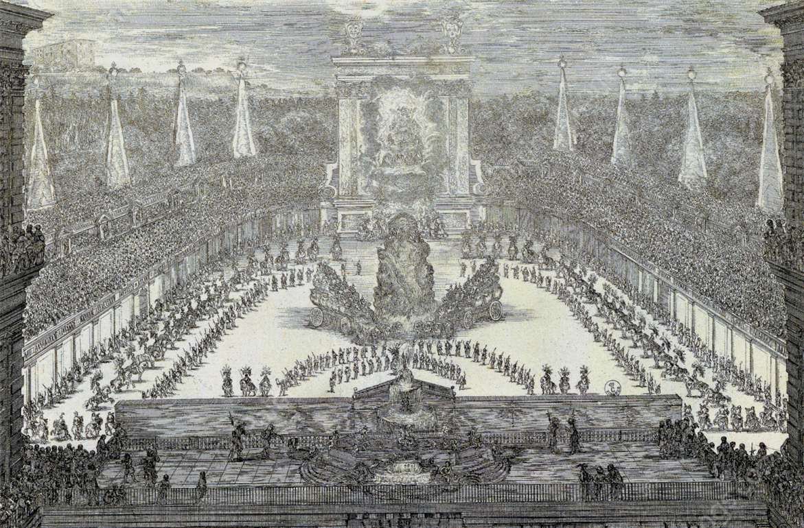 Marriage of Cosimo III and Margherita Luisa d'Orleans by Stefano Della Bella - Hand-Painted Oil Painting Reproduction