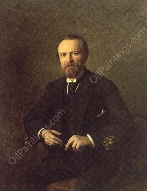 Portrait of Henry Phipps by Theobald Chartran - Hand-Painted Oil Painting Reproduction