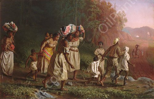 On to Liberty by Theodor Kaufmann - Hand-Painted Oil Painting Reproduction