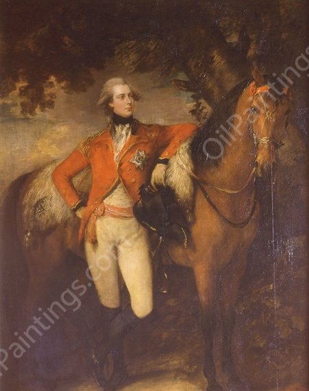 George, Prince of Wales, Later George IV by Thomas Gainsborough - Hand-Painted Oil Painting Reproduction