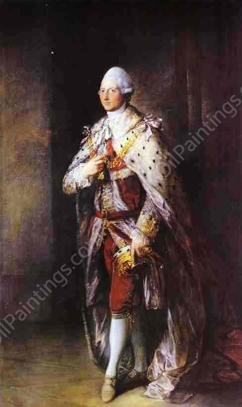 Henry Frederick, Duke of Cumberland by Thomas Gainsborough - Hand-Painted Oil Painting Reproduction