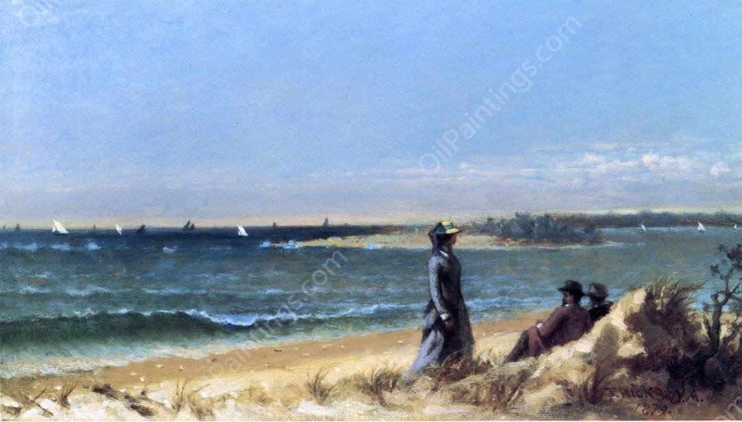 Great Egg Harbor by Thomas Hicks - Hand-Painted Oil Painting Reproduction