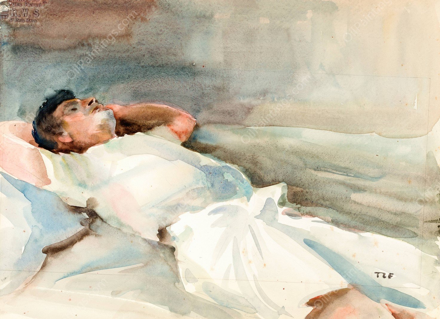 S.O.D.  by Thomas La Farge - Hand-Painted Oil Painting Reproduction