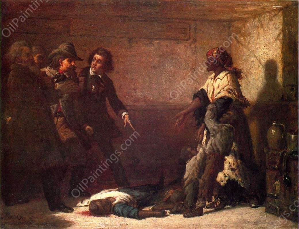 Margaret Garner by Thomas Satterwhite Noble - Hand-Painted Oil Painting Reproduction