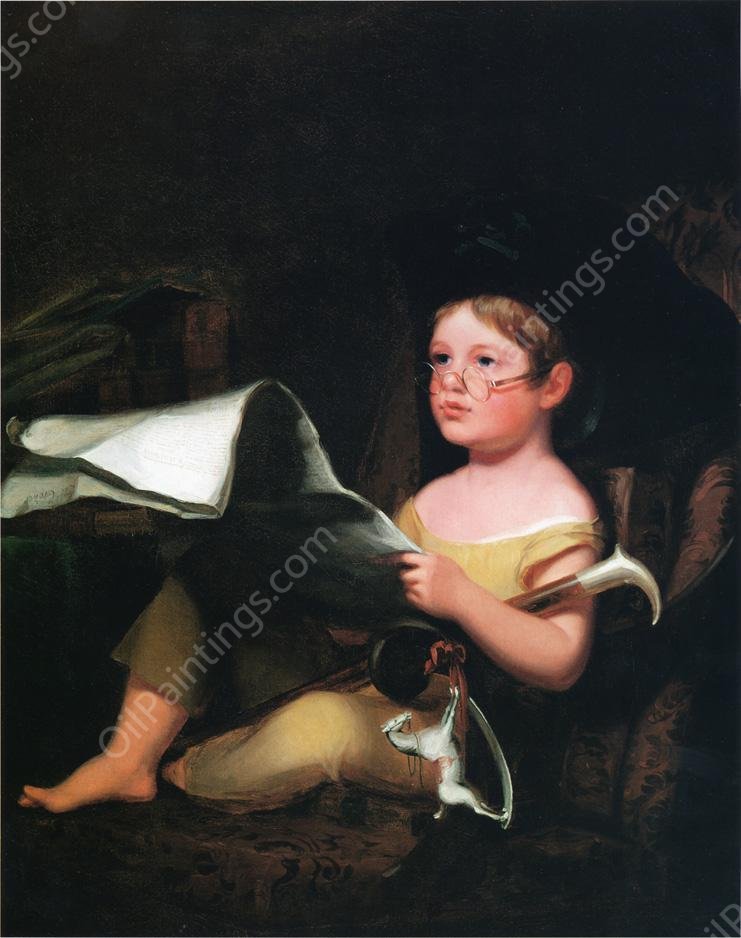 Juvenile Ambition by Thomas Sully - Hand-Painted Oil Painting Reproduction