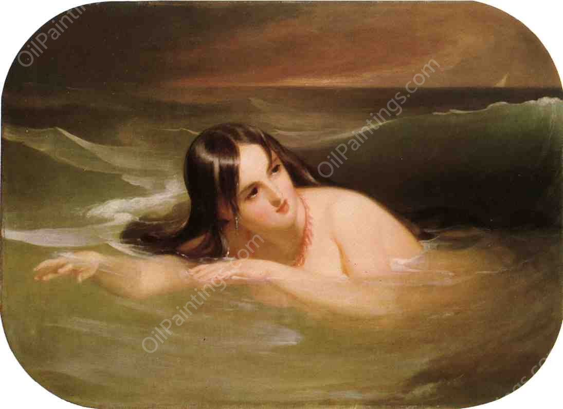 The Neread Doto by Thomas Sully - Hand-Painted Oil Painting Reproduction