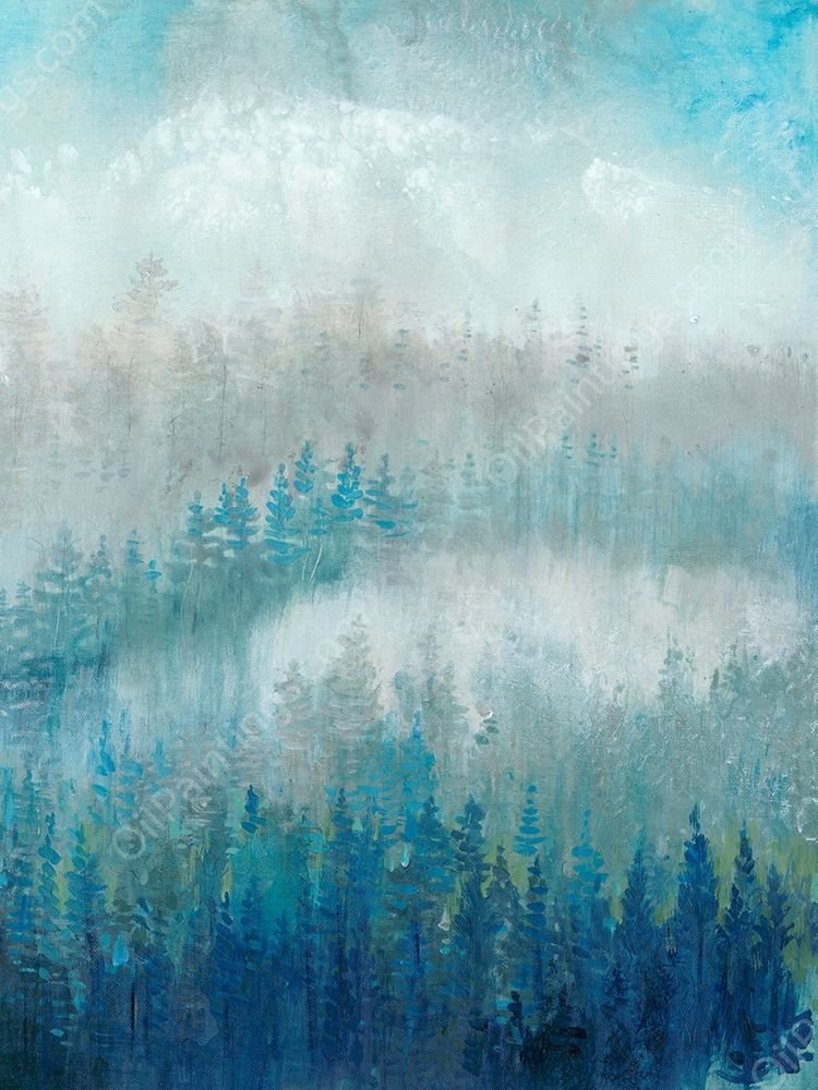 Above the Mist II by Tim O'Toole - Hand-Painted Oil Painting Reproduction