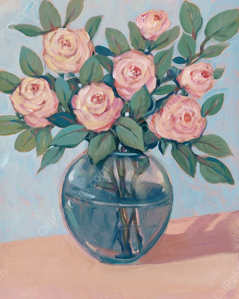 Arrangement IV by Tim O'Toole - Hand-Painted Oil Painting Reproduction