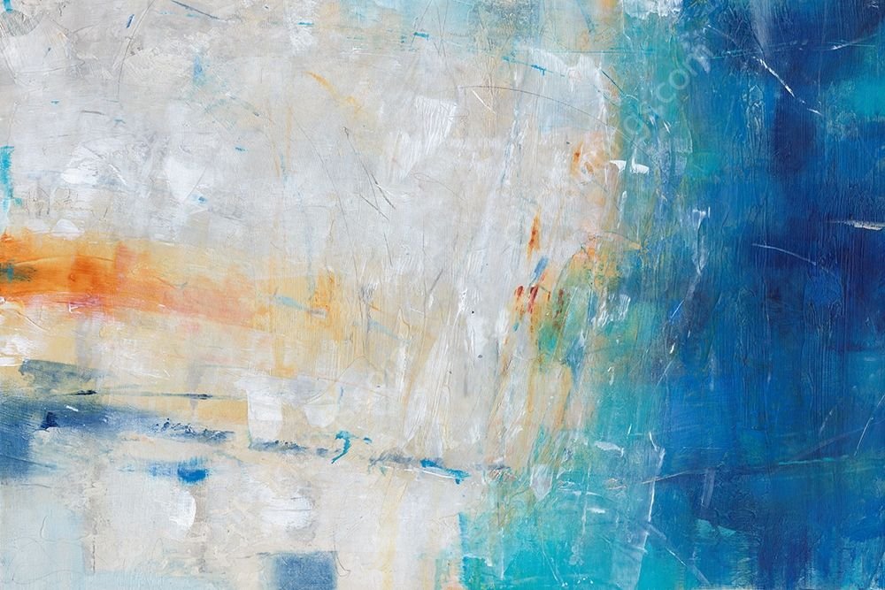 Blue Grotto I by Tim O'Toole - Hand-Painted Oil Painting Reproduction