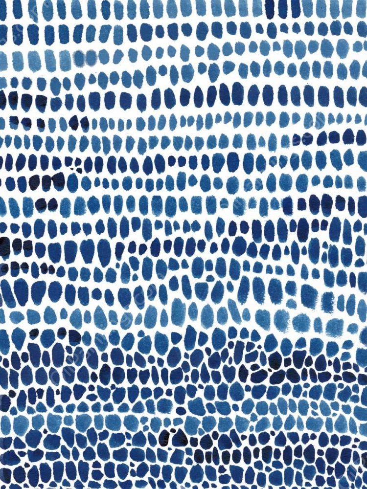 Blue Progression II by Tim O'Toole - Hand-Painted Oil Painting Reproduction