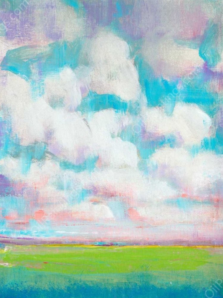 Clouds in Motion II by Tim O'Toole - Hand-Painted Oil Painting Reproduction