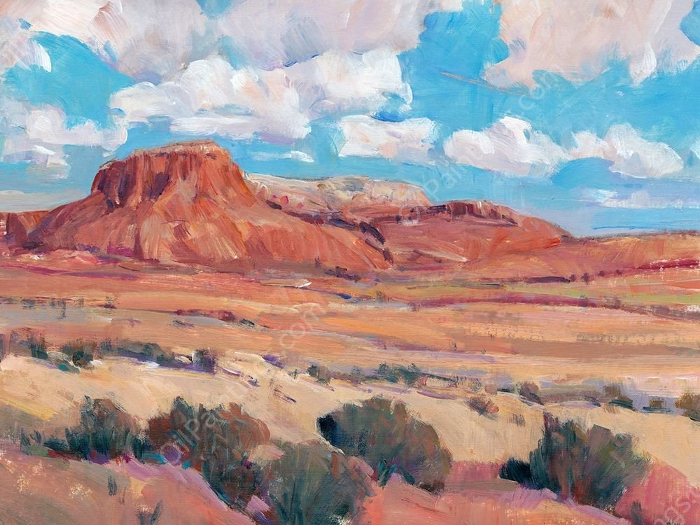 Desert Heat II by Tim O'Toole - Hand-Painted Oil Painting Reproduction