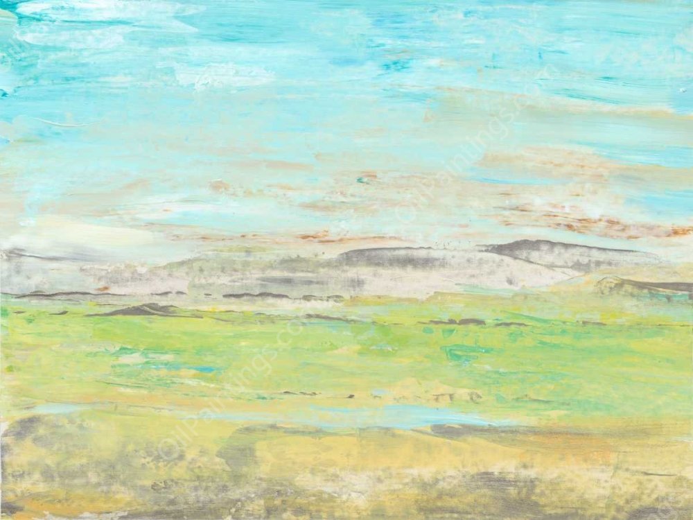 Distant Front Range II by Tim O'Toole - Hand-Painted Oil Painting Reproduction