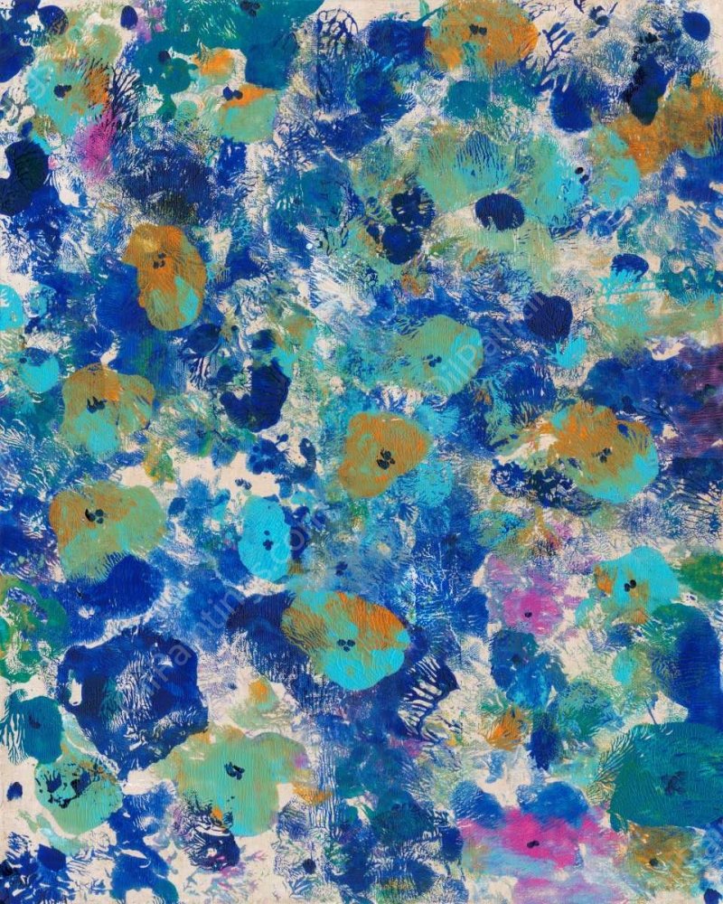 Floral Bright I by Tim O'Toole - Hand-Painted Oil Painting Reproduction