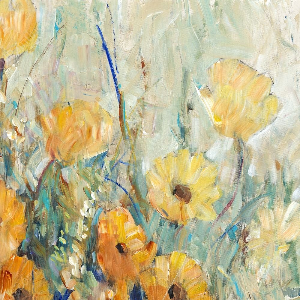 Floral Expression I by Tim O'Toole - Hand-Painted Oil Painting Reproduction