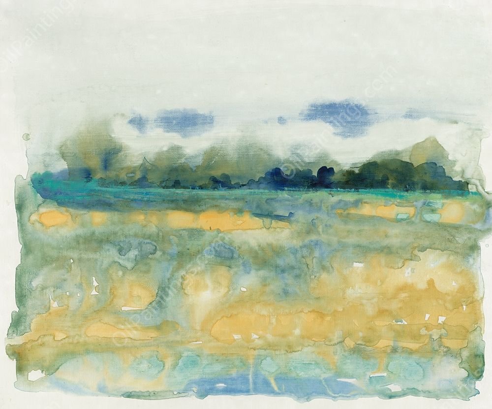 Flowing Landscape I by Tim O'Toole - Hand-Painted Oil Painting Reproduction