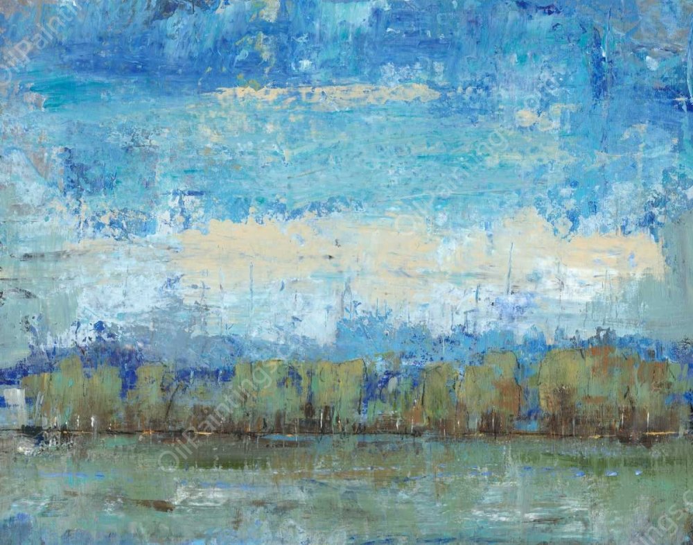 Forest Edge I by Tim O'Toole - Hand-Painted Oil Painting Reproduction