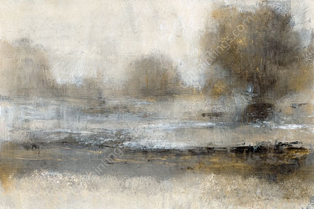 Gilt Landscape I by Tim O'Toole - Hand-Painted Oil Painting Reproduction