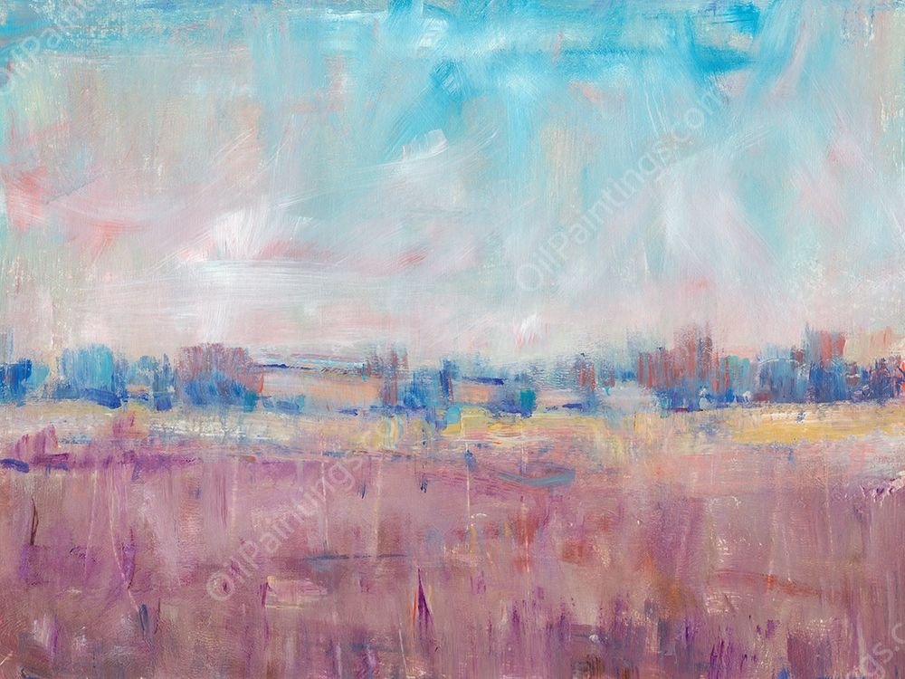 Indigo Gathering I by Tim O'Toole - Hand-Painted Oil Painting Reproduction