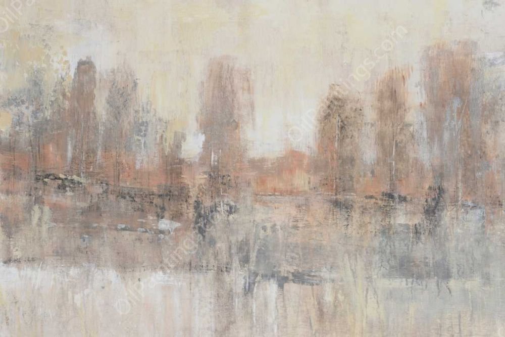 Land Parcel II by Tim O'Toole - Hand-Painted Oil Painting Reproduction