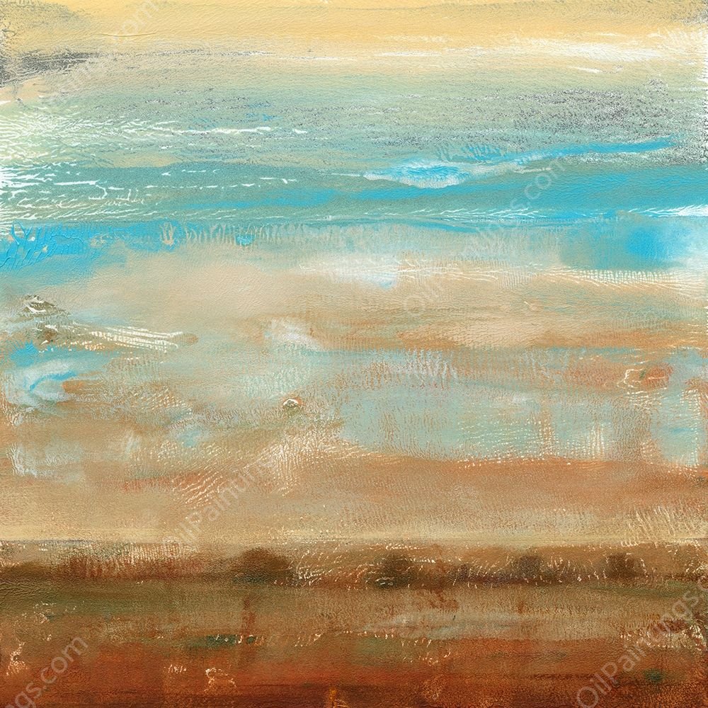 Landscape Impressions II by Tim O'Toole - Hand-Painted Oil Painting Reproduction