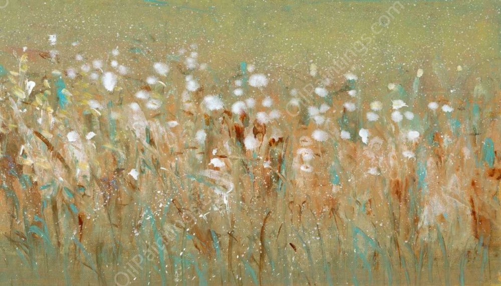 Meadow Blossoms I by Tim O'Toole - Hand-Painted Oil Painting Reproduction