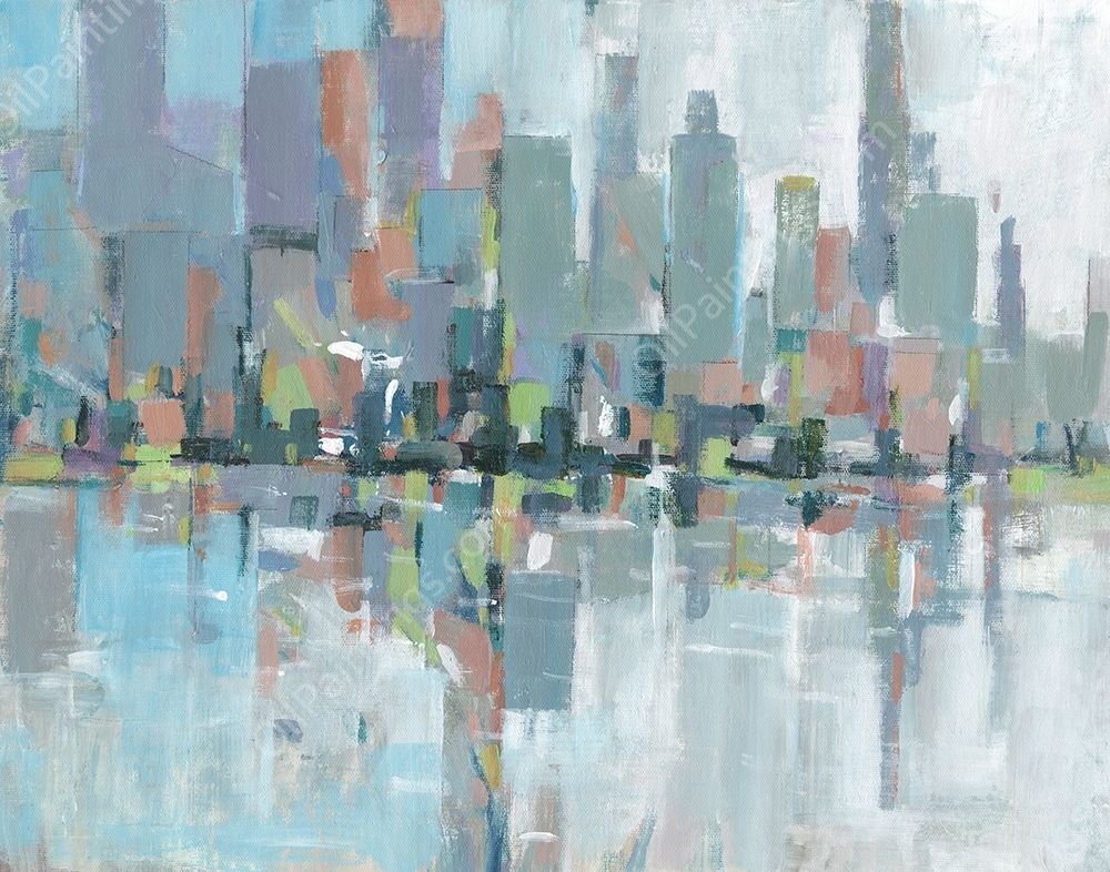 Metro II by Tim O'Toole - Hand-Painted Oil Painting Reproduction