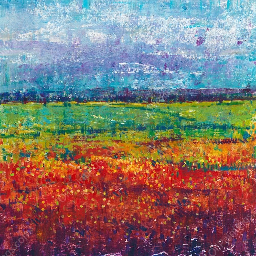 On a Summer Day I by Tim O'Toole - Hand-Painted Oil Painting Reproduction