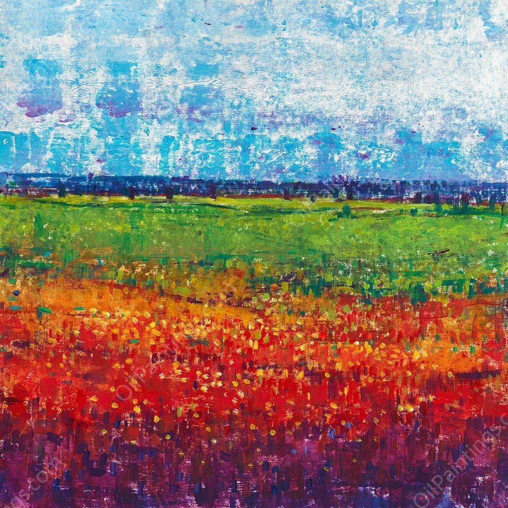 On a Summer Day II by Tim O'Toole - Hand-Painted Oil Painting Reproduction