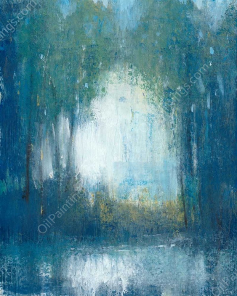 Pathway Home I by Tim O'Toole - Hand-Painted Oil Painting Reproduction