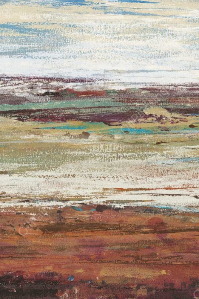 Plum Vista II by Tim O'Toole - Hand-Painted Oil Painting Reproduction