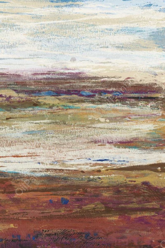 Plum Vista III by Tim O'Toole - Hand-Painted Oil Painting Reproduction