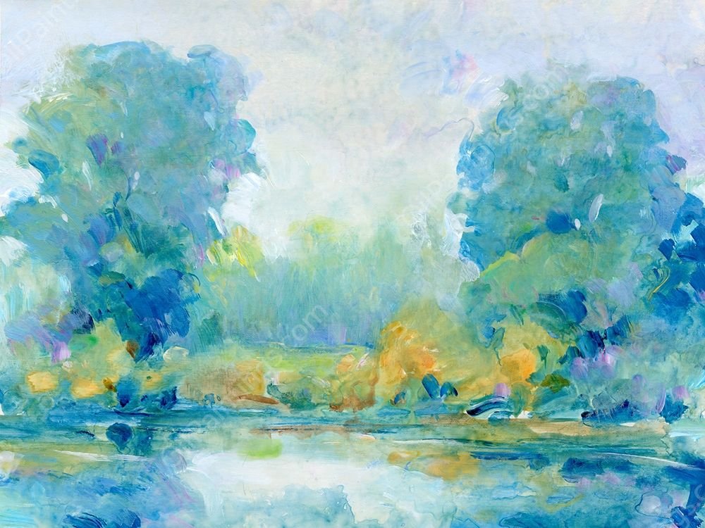 Quiet Morning I by Tim O'Toole - Hand-Painted Oil Painting Reproduction