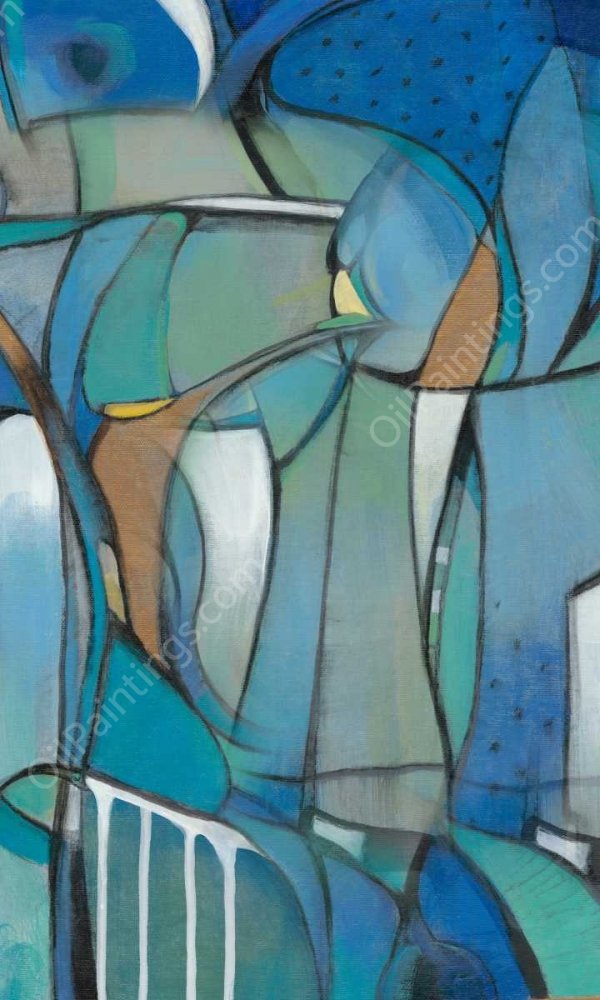 Rose Bud I by Tim O'Toole - Hand-Painted Oil Painting Reproduction