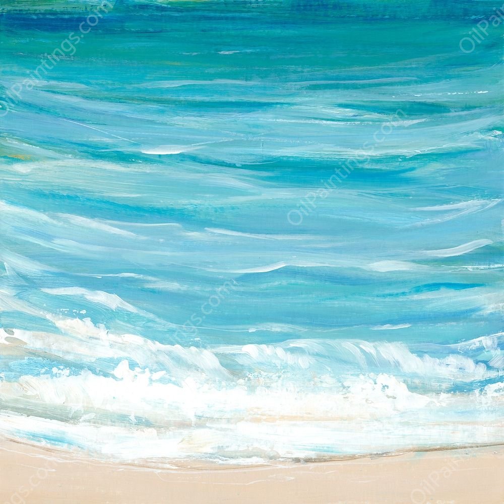 Sea Breeze Coast I by Tim O'Toole - Hand-Painted Oil Painting Reproduction