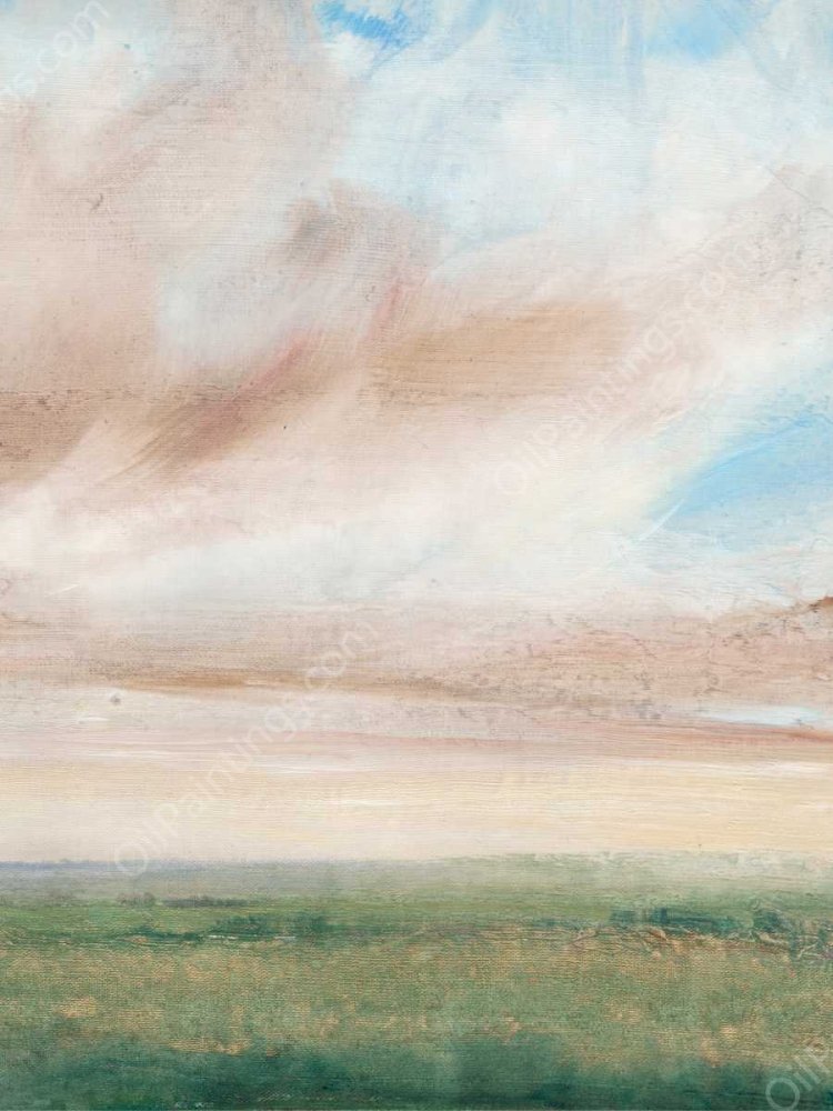 Sky Line IV by Tim O'Toole - Hand-Painted Oil Painting Reproduction