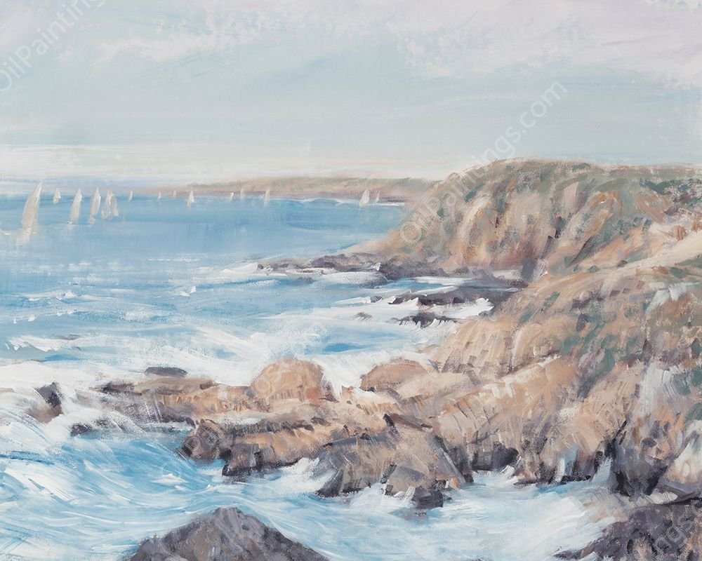 Sound of the Sea II by Tim O'Toole - Hand-Painted Oil Painting Reproduction