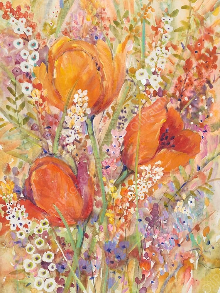 Spring Bloom I by Tim O'Toole - Hand-Painted Oil Painting Reproduction