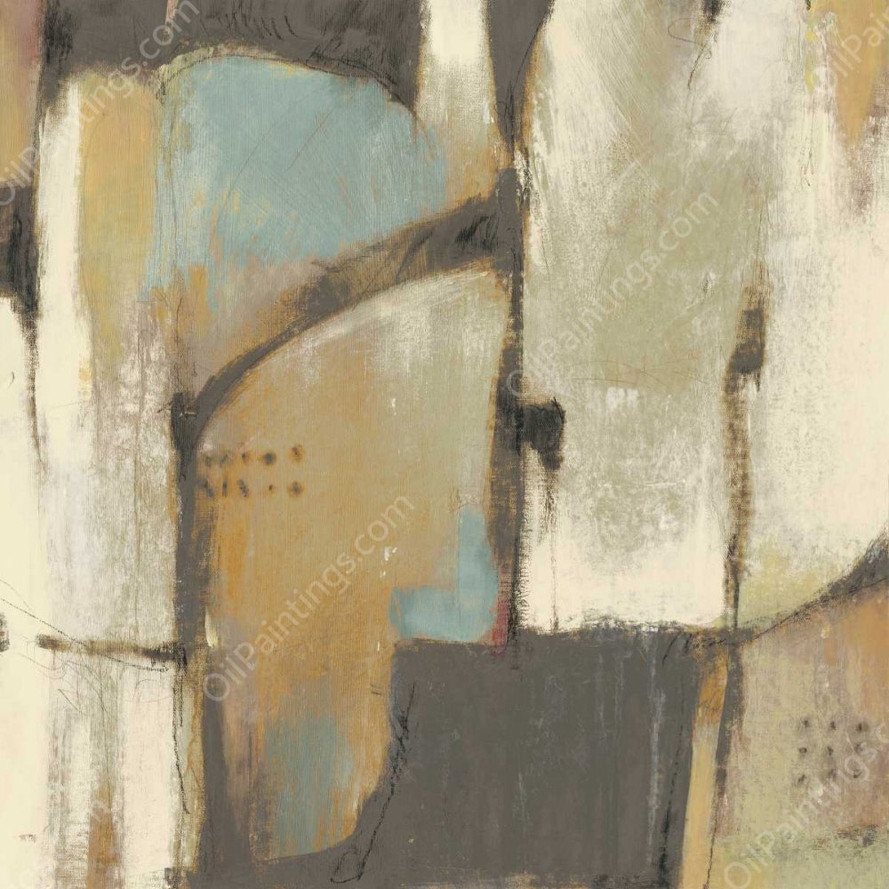 Structural Abstract I by Tim O'Toole - Hand-Painted Oil Painting Reproduction